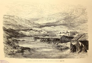 Lavanderas (vaskemaskiner); bredden af ​​Tagus -floden, omkring Toledo af Gustave Dore